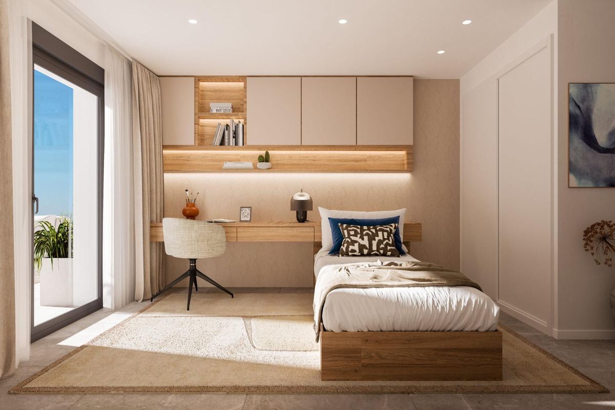 Nieuwbouwwoningen te koop in Estepona Golf met uitzicht op zee en de golfbaan