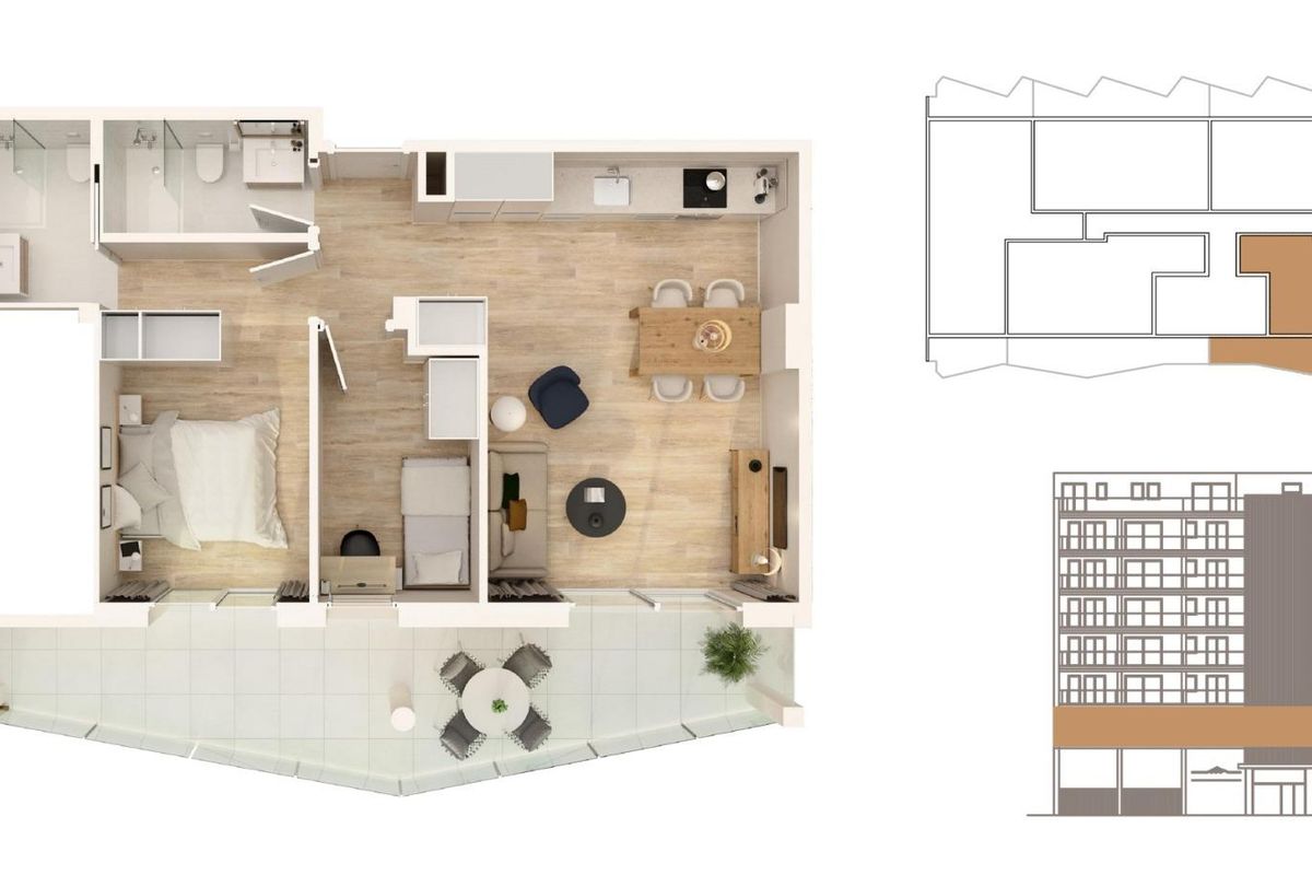 Moncofa apartman közel a tengerparthoz