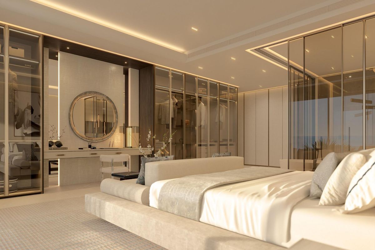 Essbereich des Apartments in Estepona