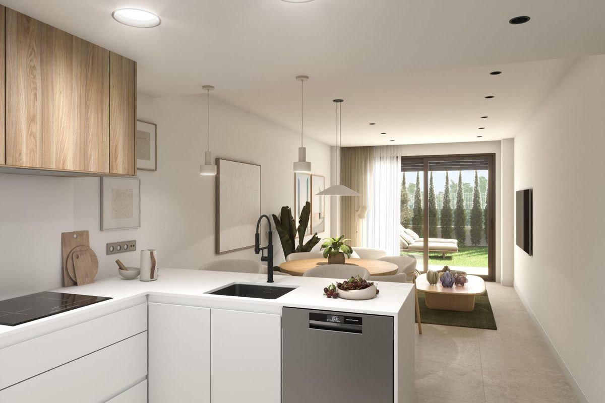 Luxury kitchen in Guardamar penthouse