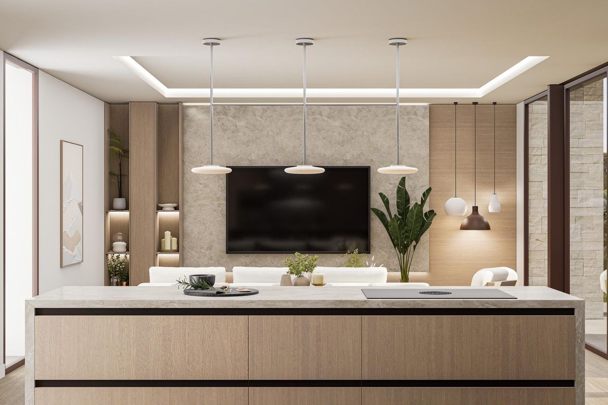 Essbereich der Villa in Pinoso