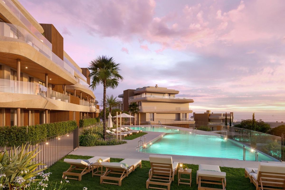 Ground floor apartment in Mijas with terrace