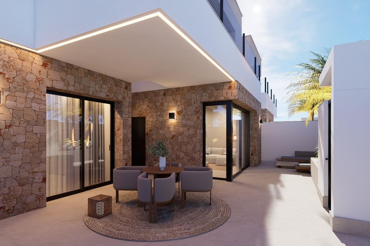 Villa hálószoba San Pedro del Pinatarban