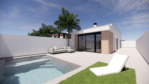 New Build Villas with Private Pool Near La Serena Golf in Los Alcazares