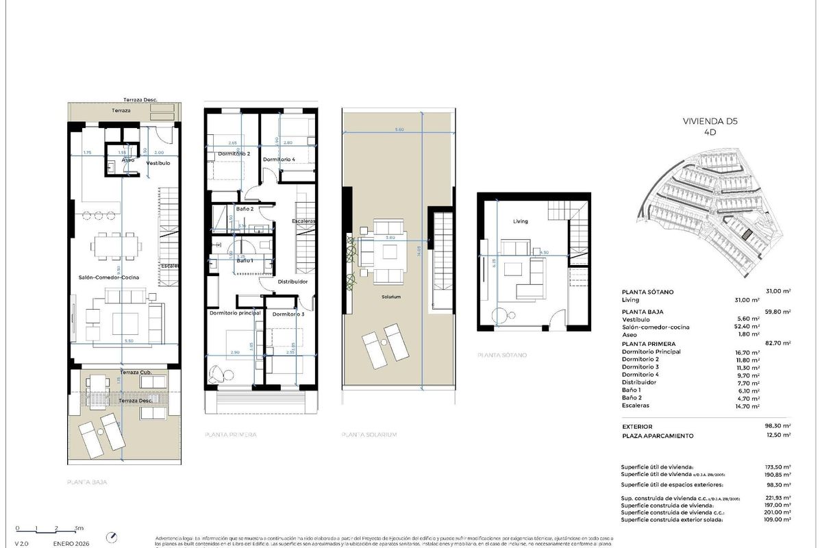 Nieuwbouwwoningen en hoekwoningen in La Cala de Mijas