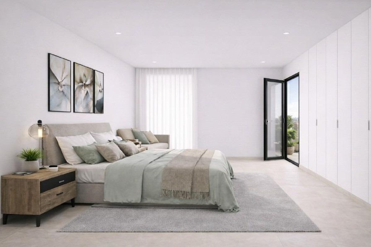 Woonkamer met open indeling in duplex