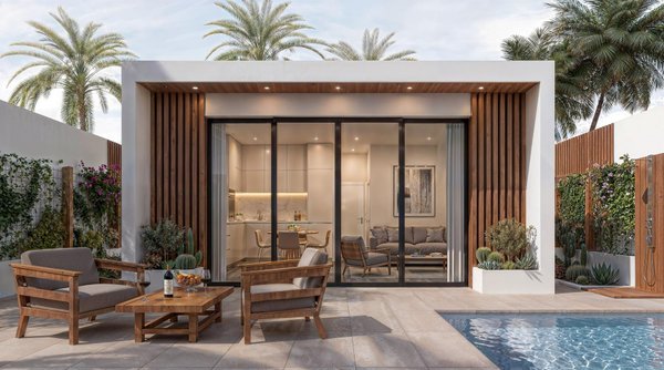 Ground floor apartment in Vera Playa with sea views