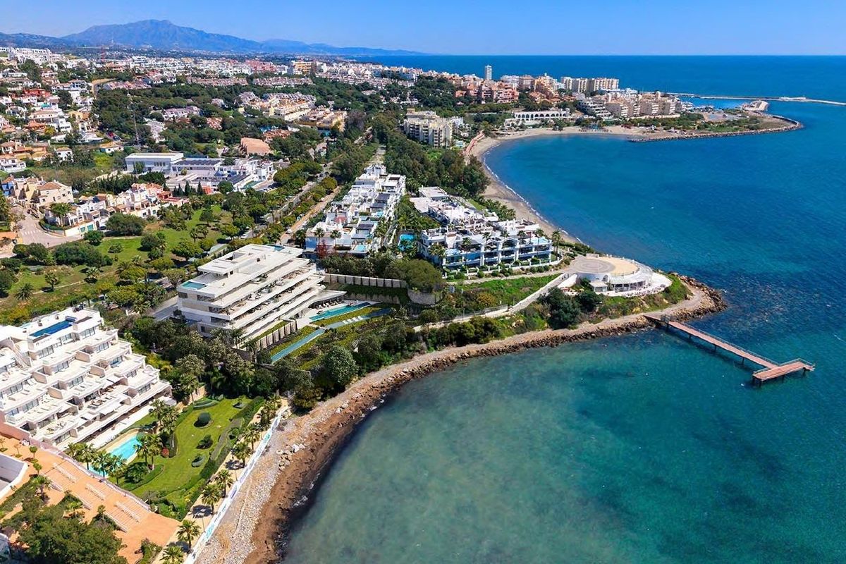 Luxury apartment terrace Estepona