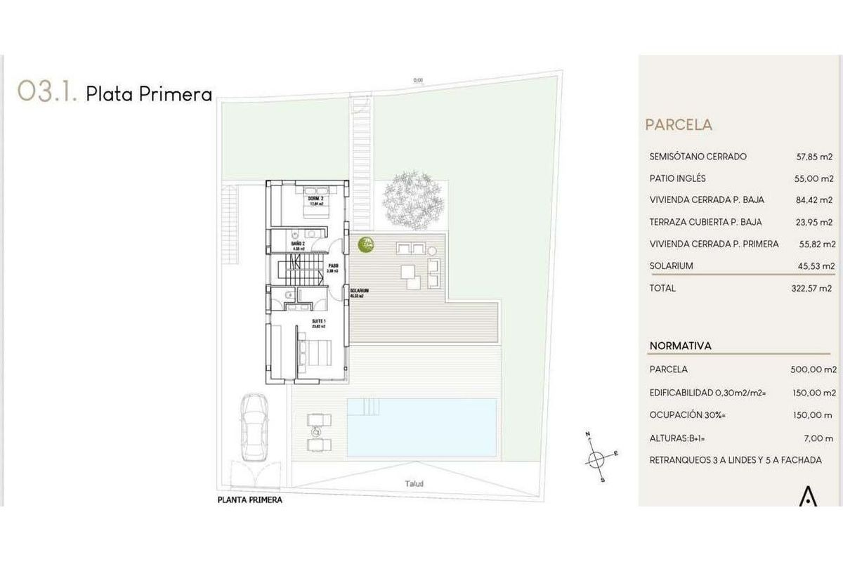 Finestrat villa exterior and pool