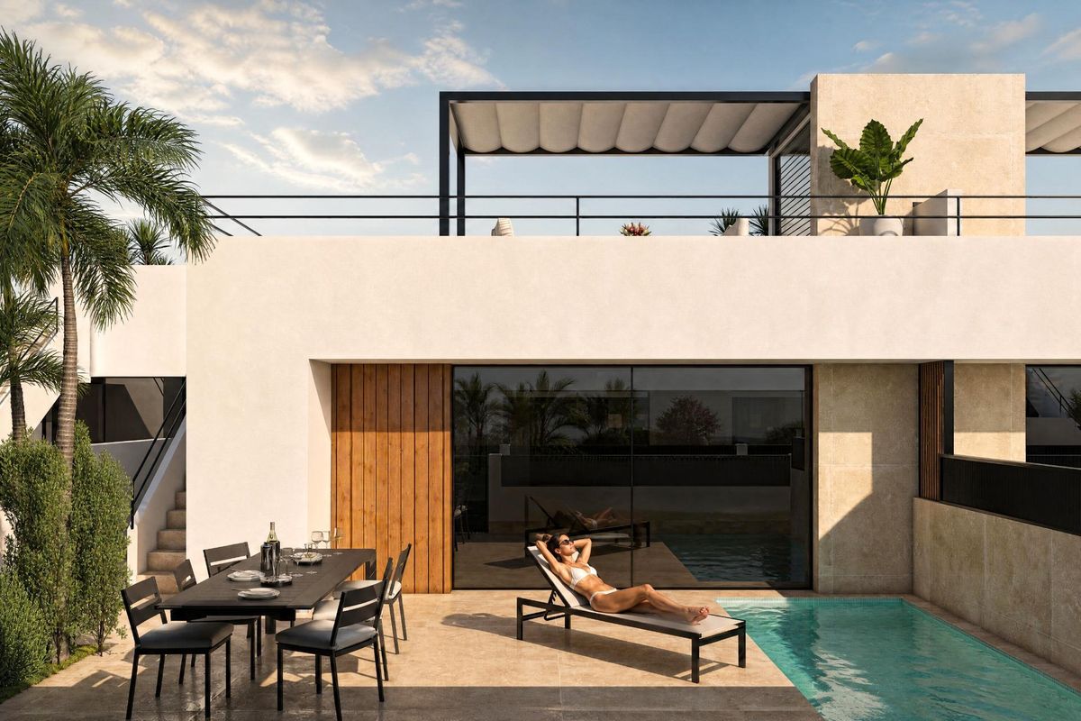 Luxury villa exterior at Condado de Alhama