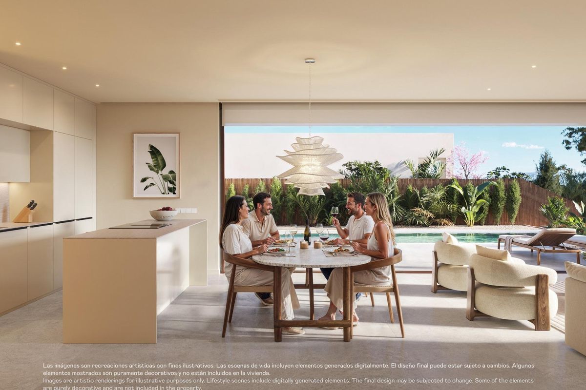 3 hálószobás villa Orihuela terasszal - Kép 8