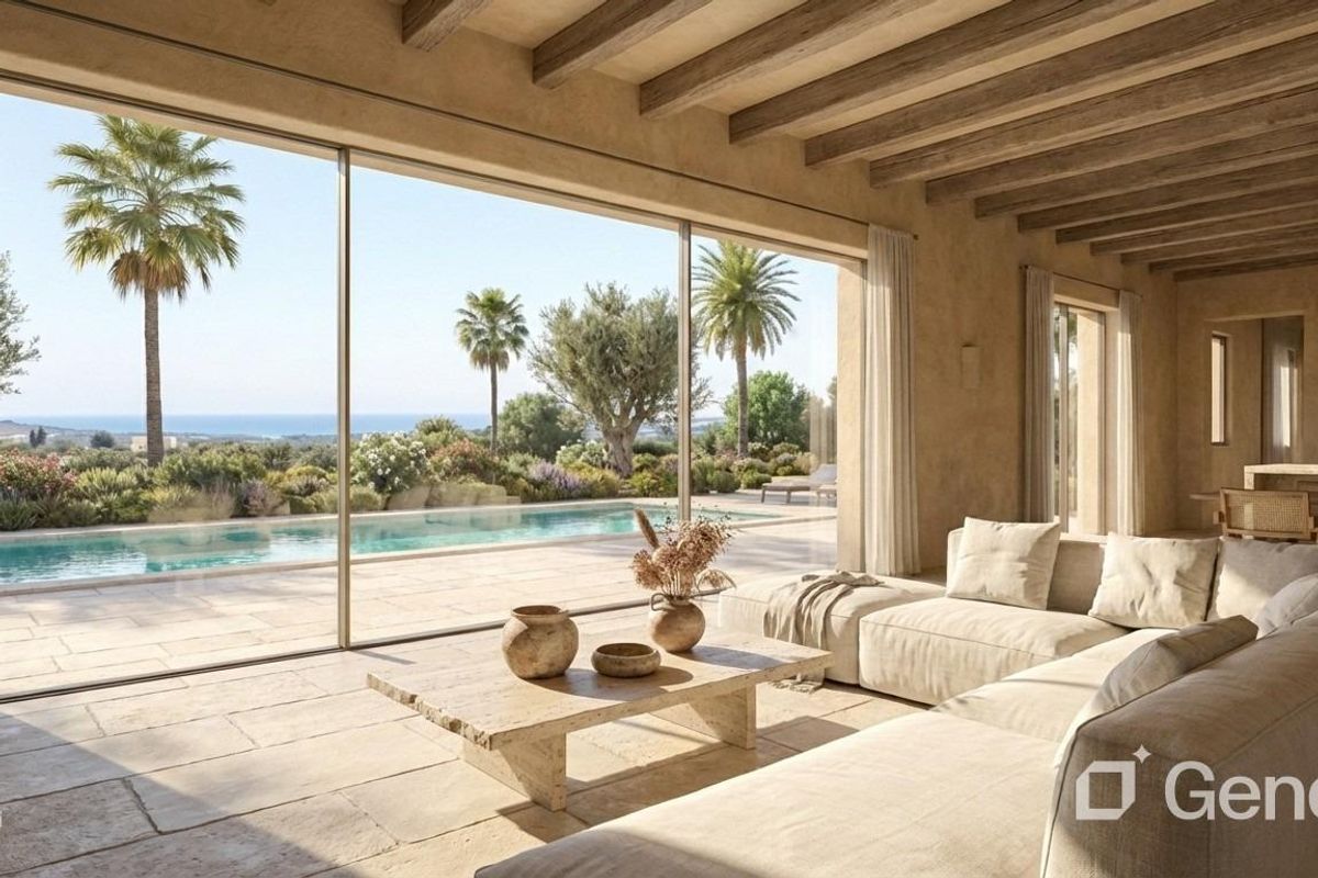 Luxury bathroom in Pinoso villa