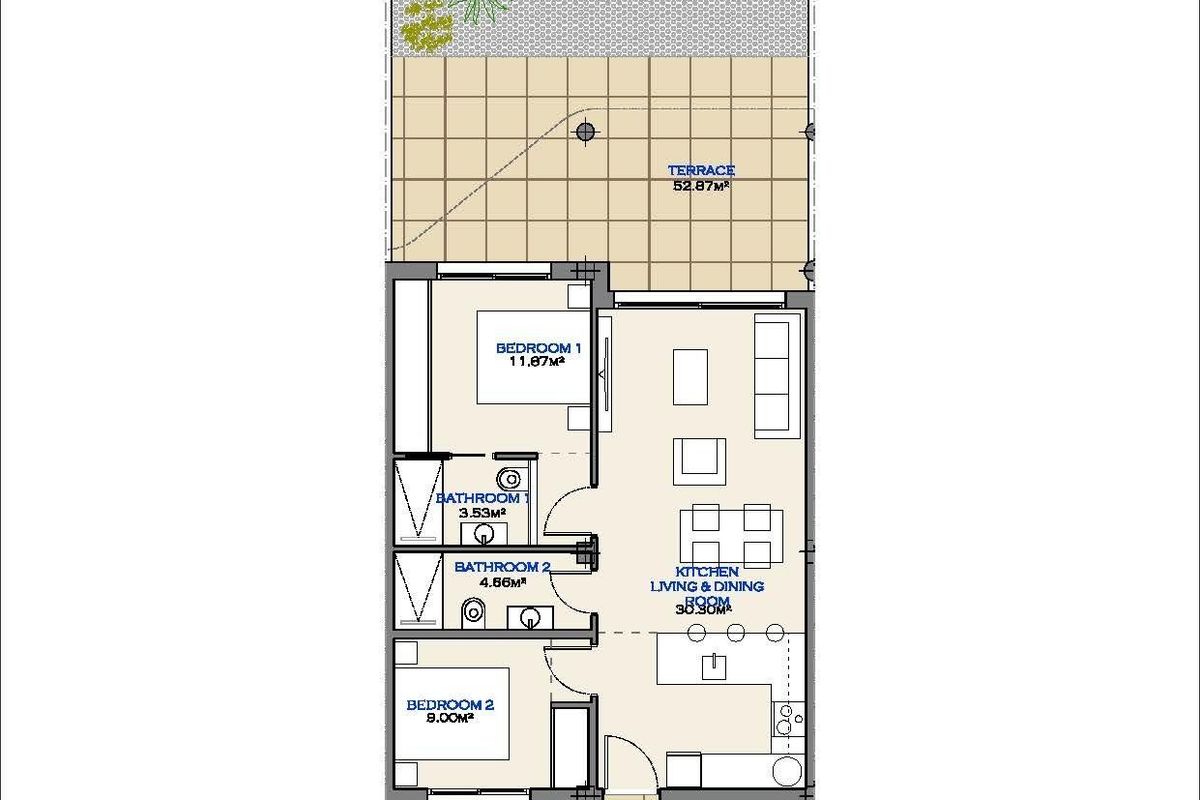 2-Zimmer EG-Wohnung Los Alcazares Terrasse - Bild 14