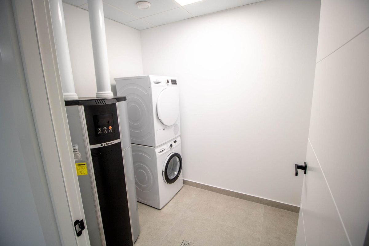 Parking space next to villa entrance