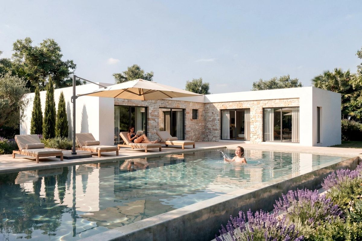 Luxury villa in Pinoso with private pool
