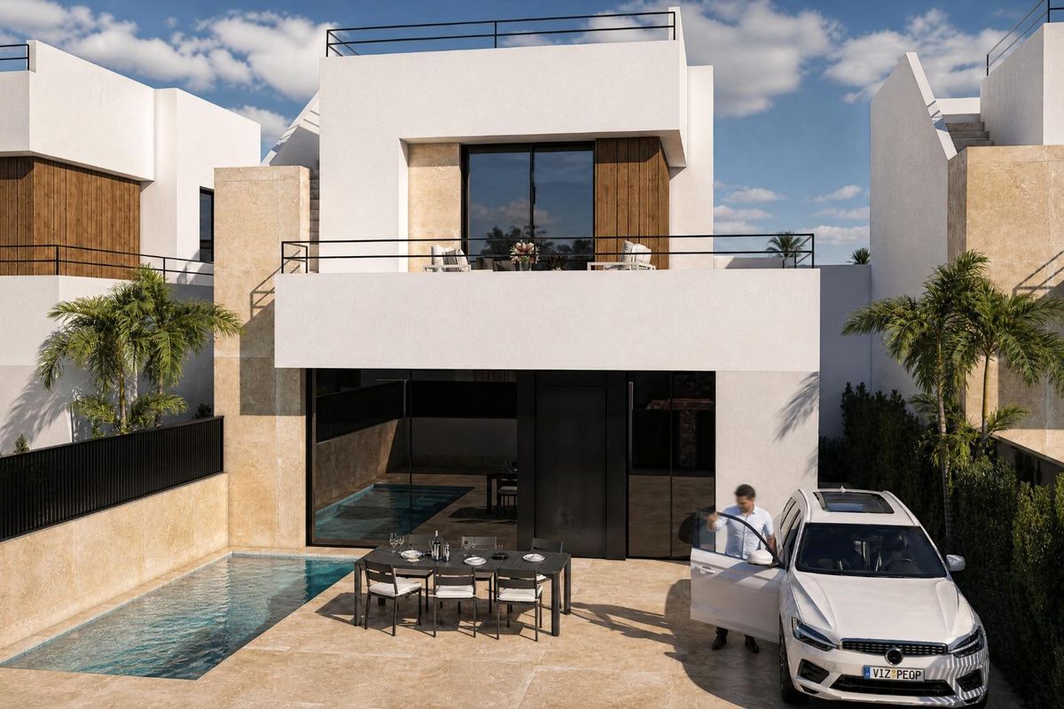 Villa nappali terasz kilátással