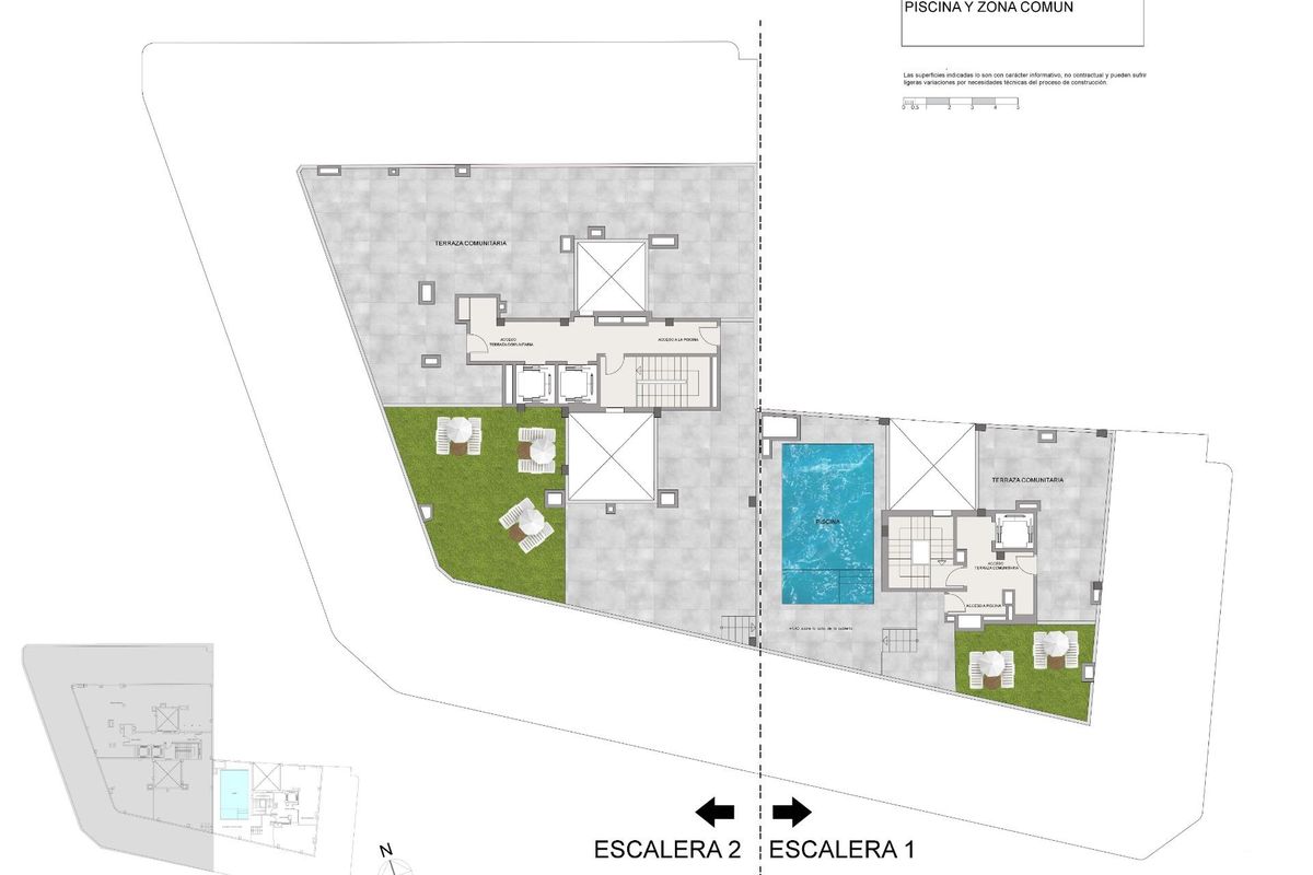 Terras van het penthouse in Santa Pola