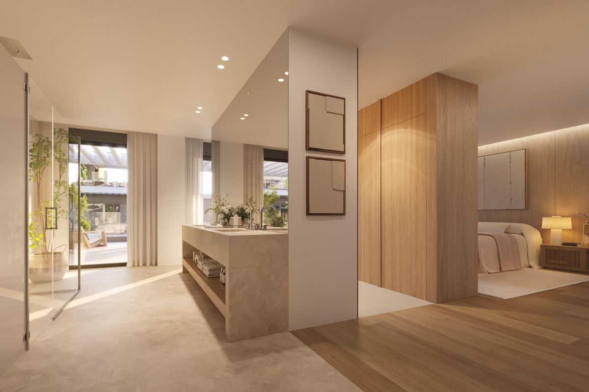 Parking area for Marbella duplex