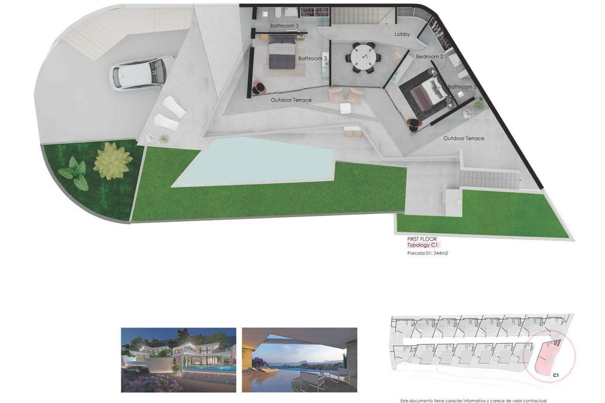 Contemporary villa design in Golden Valley