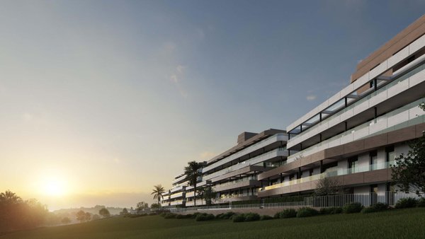 Apartment in Estepona mit Terrasse