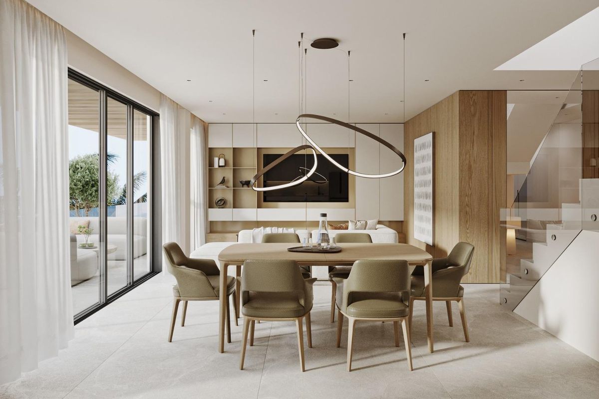 Badkamer met vloerverwarming in Mijas villa