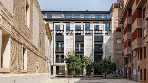 Duplex exterior view in Murcia center