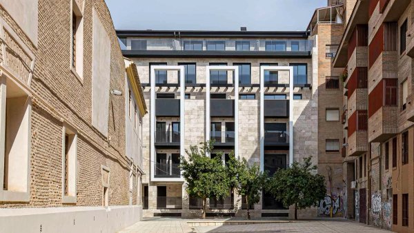 Duplex exterior view in Murcia center