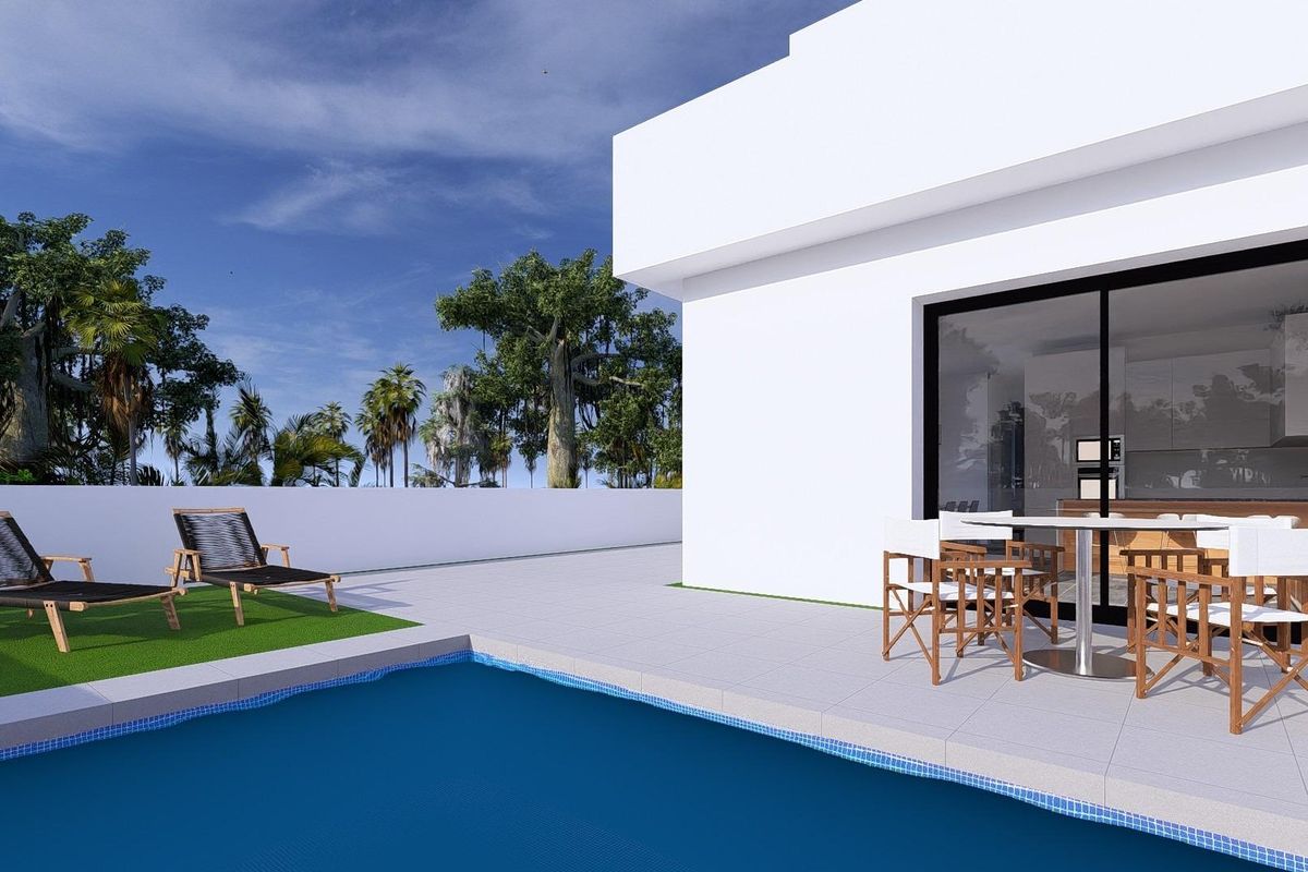 3-Schlafzimmer Villa Daya Nueva Pool - Bild 16