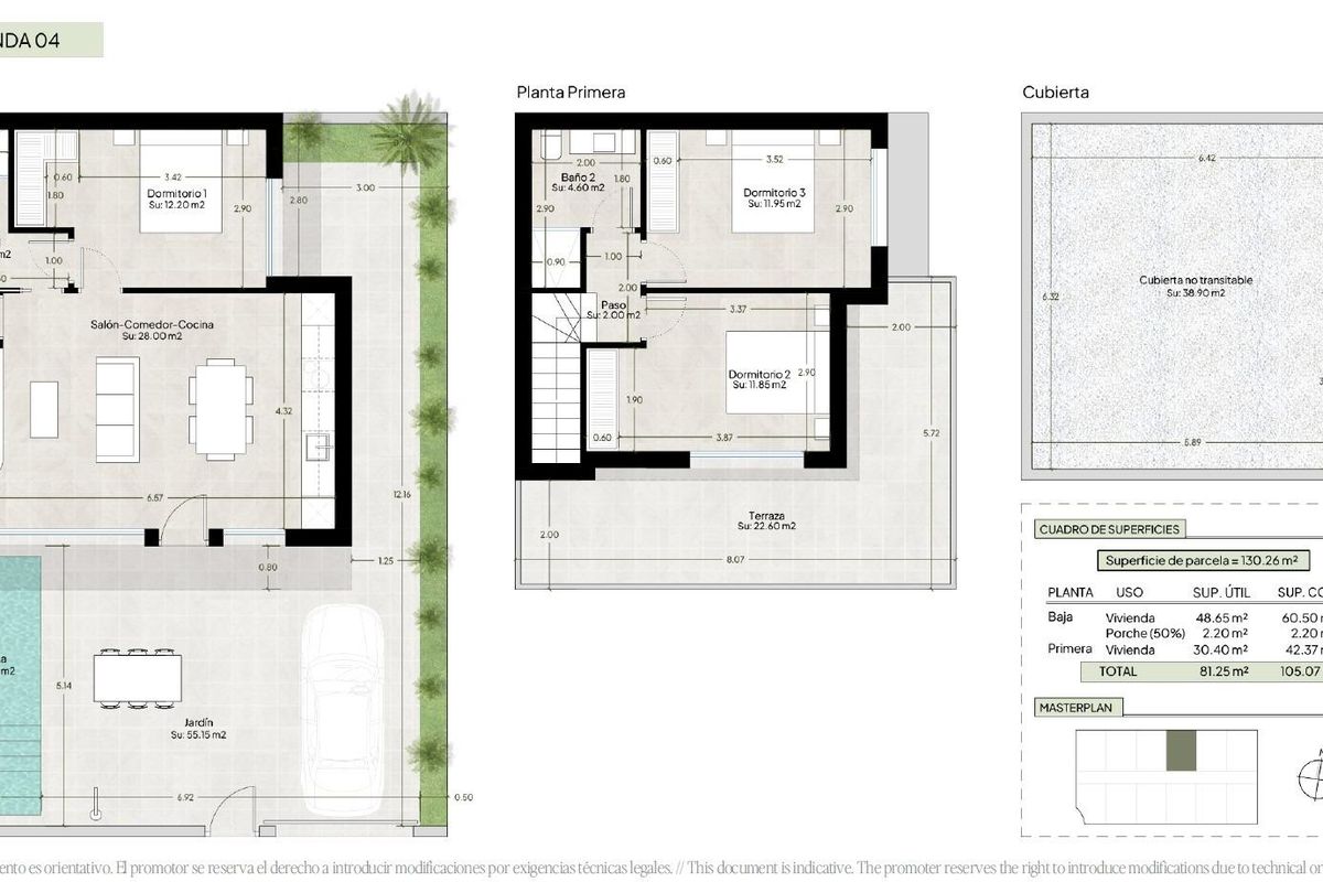 3-Bedroom Town House in Alhama De Murcia