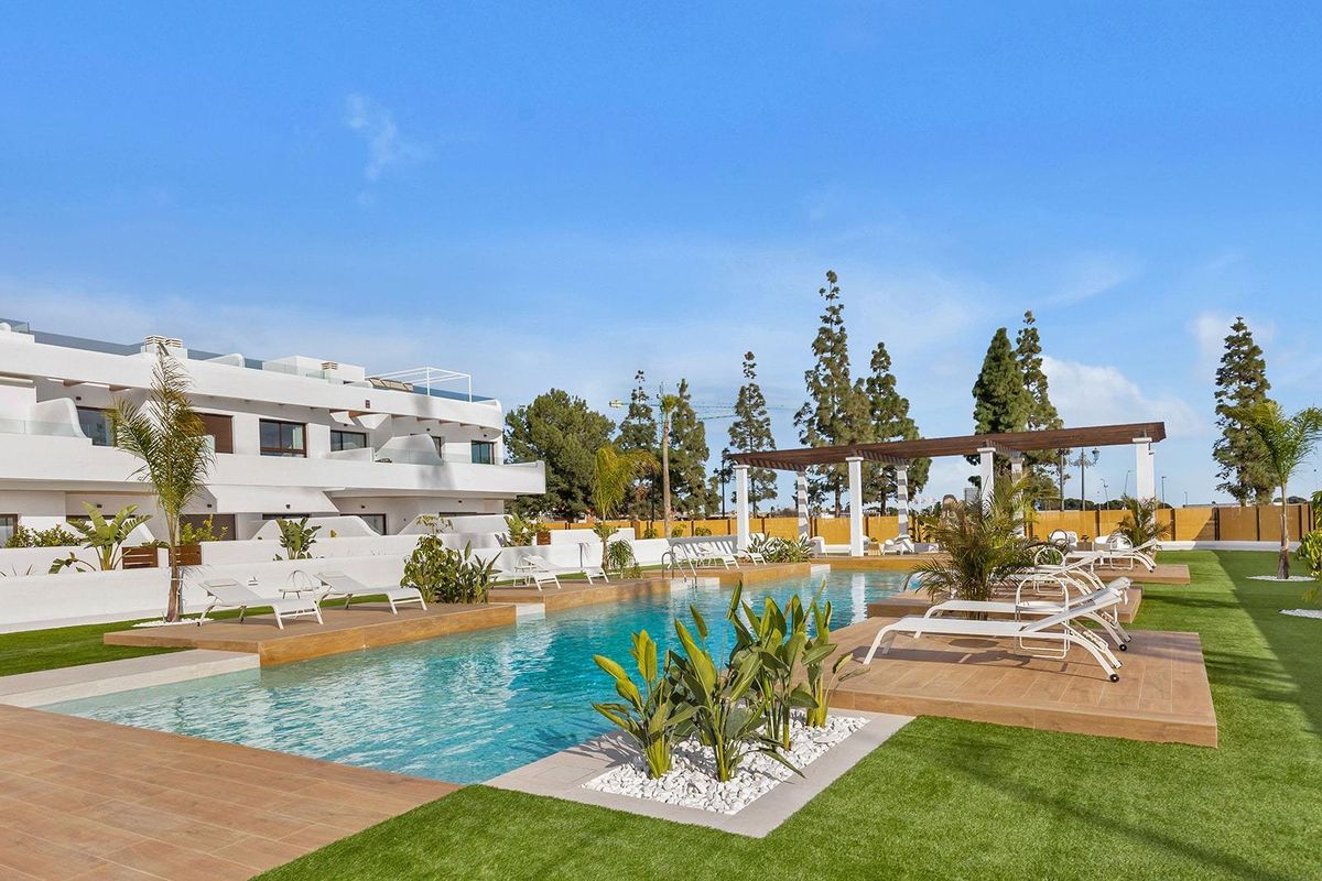 Nieuwbouw wooncomplex nabij Serena Golf en de Mar Menor in Los Alcazares