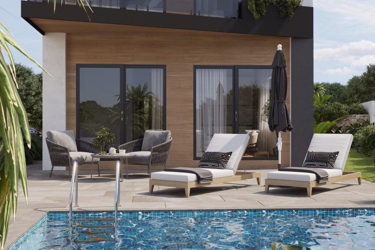 Badezimmer der Villa in Finestrat