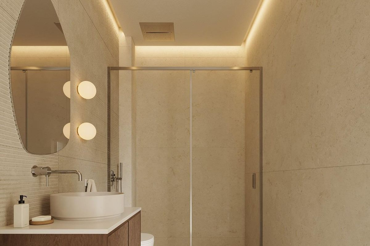 Polop villa with natural light