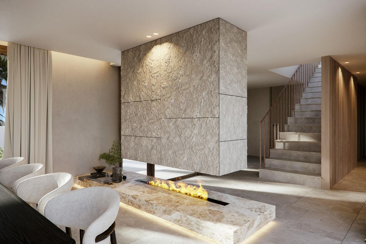 Buiten terras van villa in Elviria