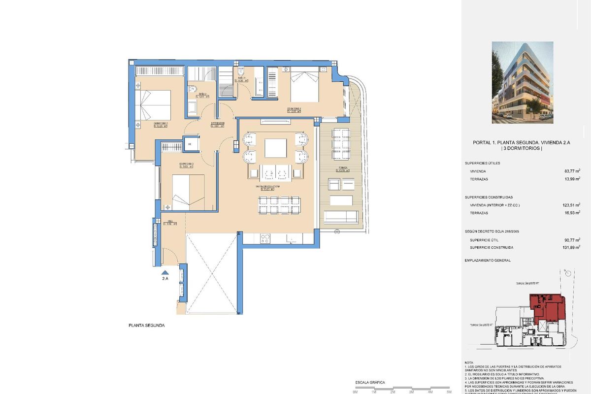 Proximity to Parque del Oeste