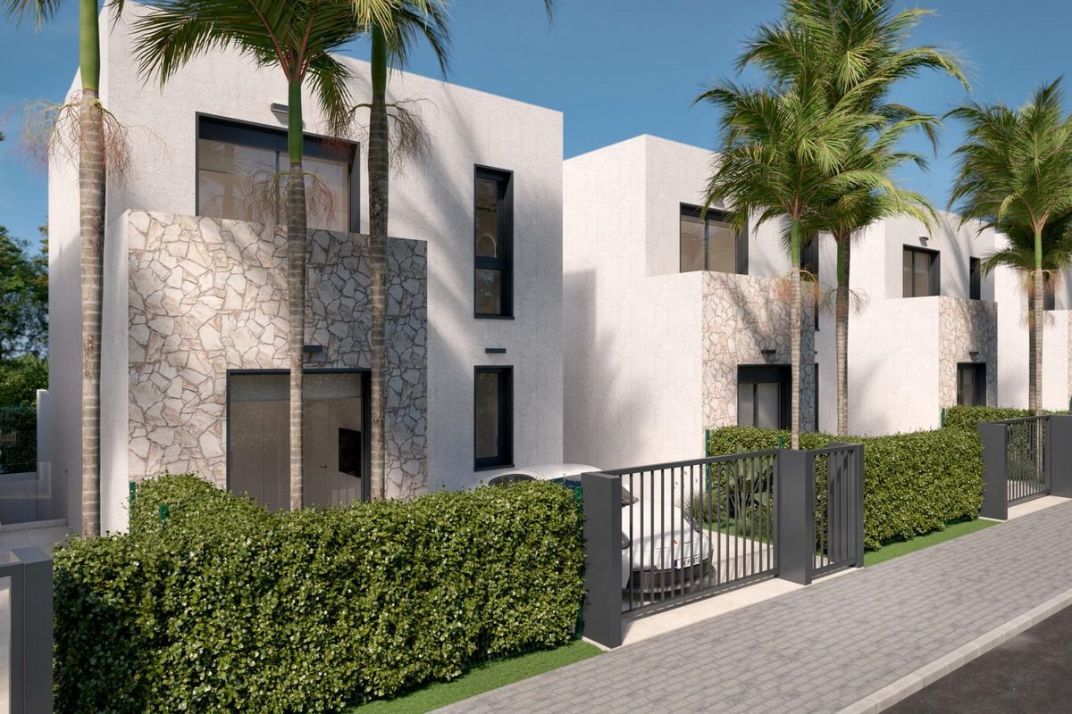 Moderne keuken in villa Torre Pacheco