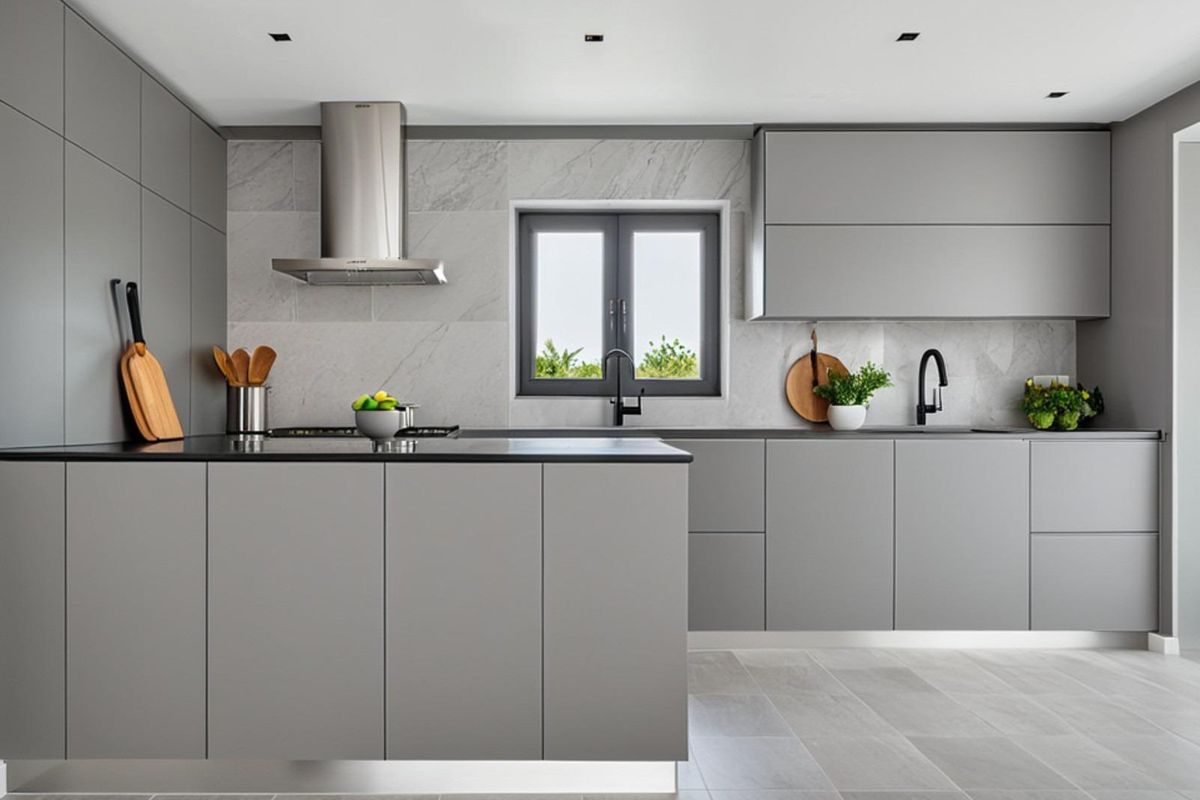 Moderne keuken villa Orihuela Costa