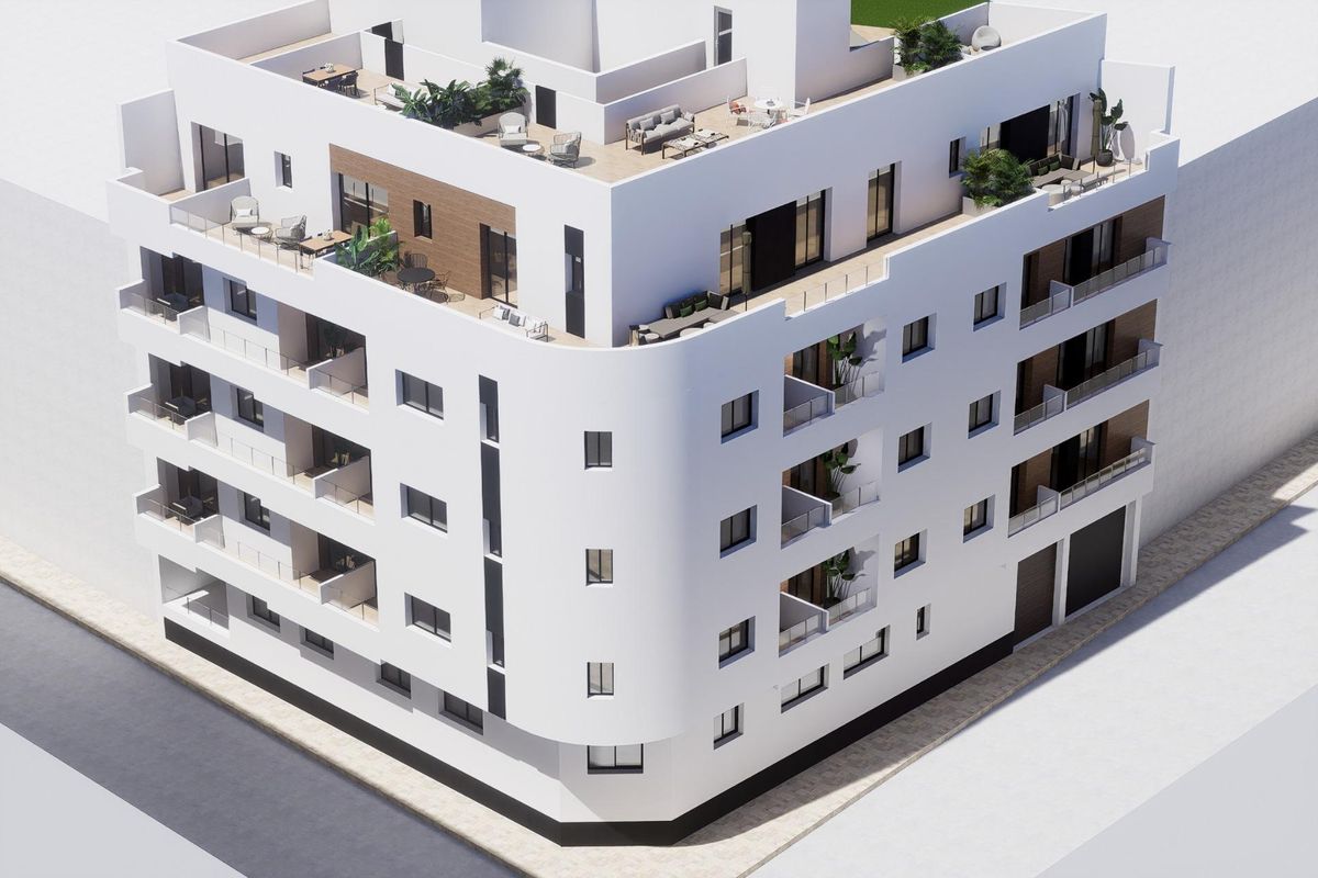Modern apartman Torrevieja központjában