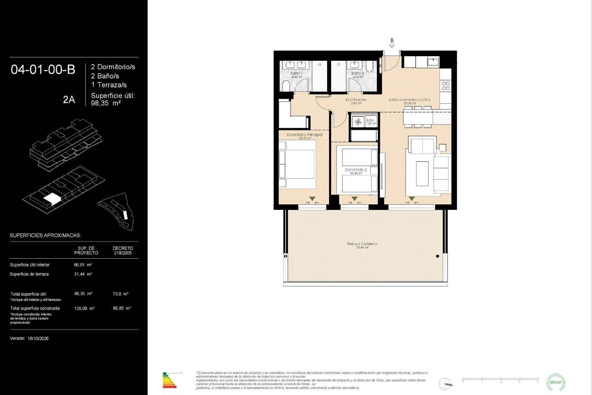2-Bed Ground Apt Estepona Terrace - Kép 19