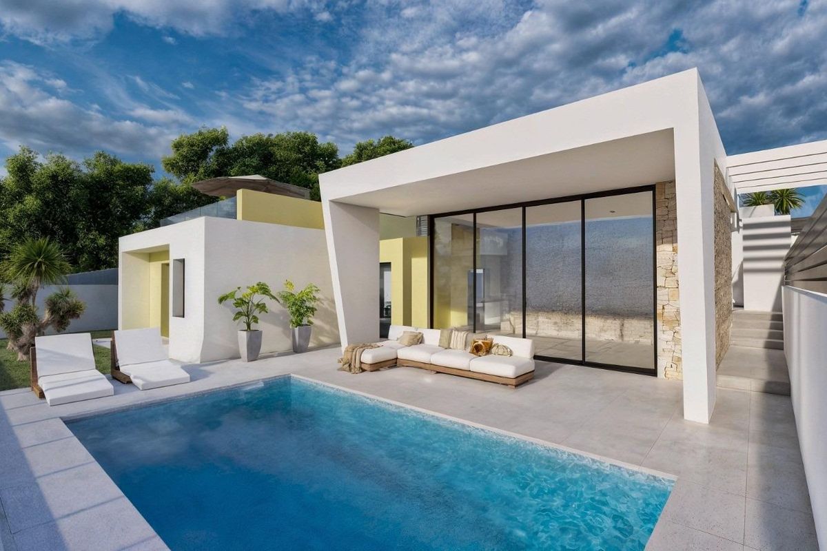 Wohnbereich der Villa in Torrevieja
