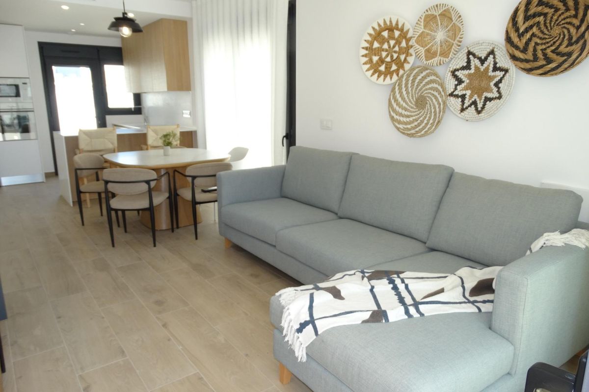 Dining area bungalow Pilar de la Horadada