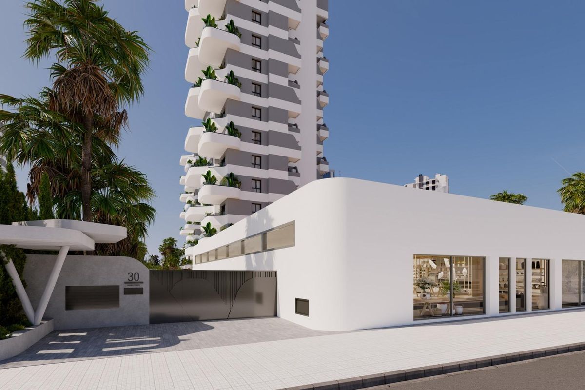 Moderne nieuwbouwwoningen in Calpe Op slechts 450 m van Playa del Cantal Roig