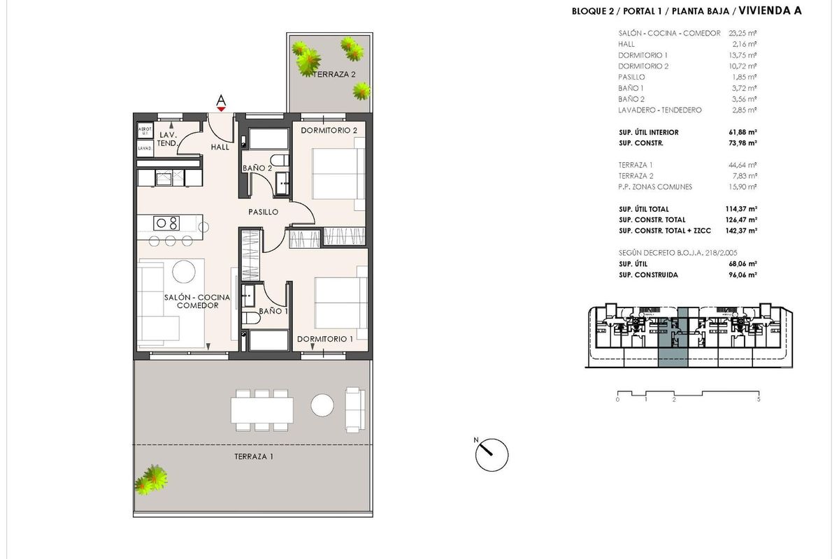 Fuengirola apartment complex amenities