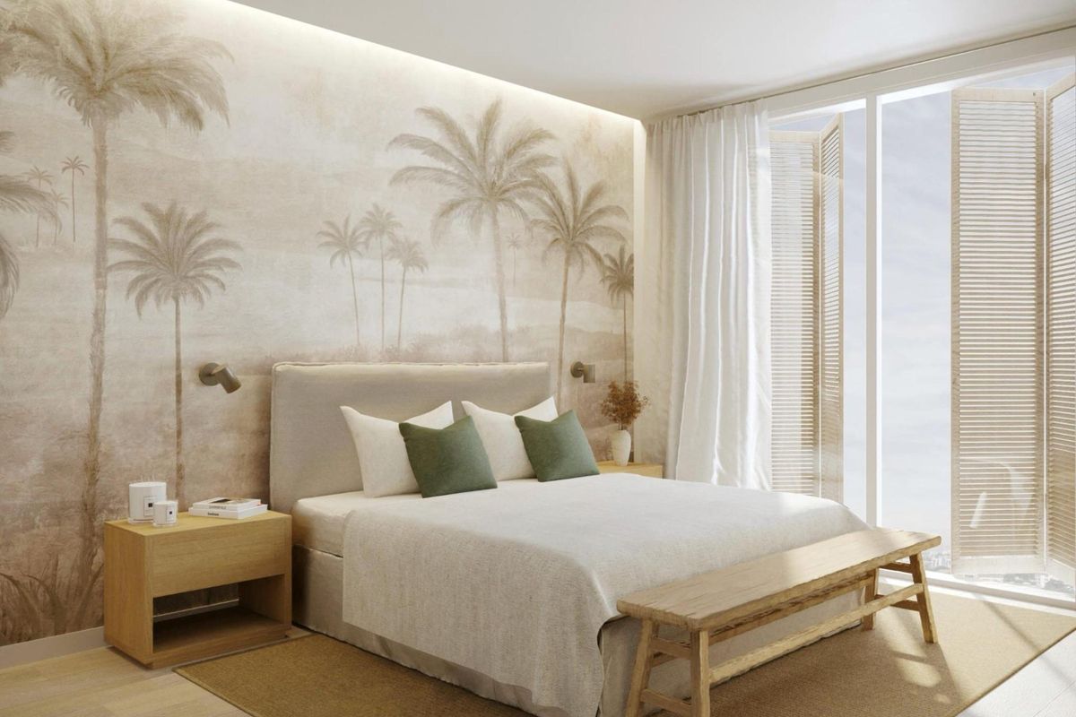 Building facade San Pedro apartment