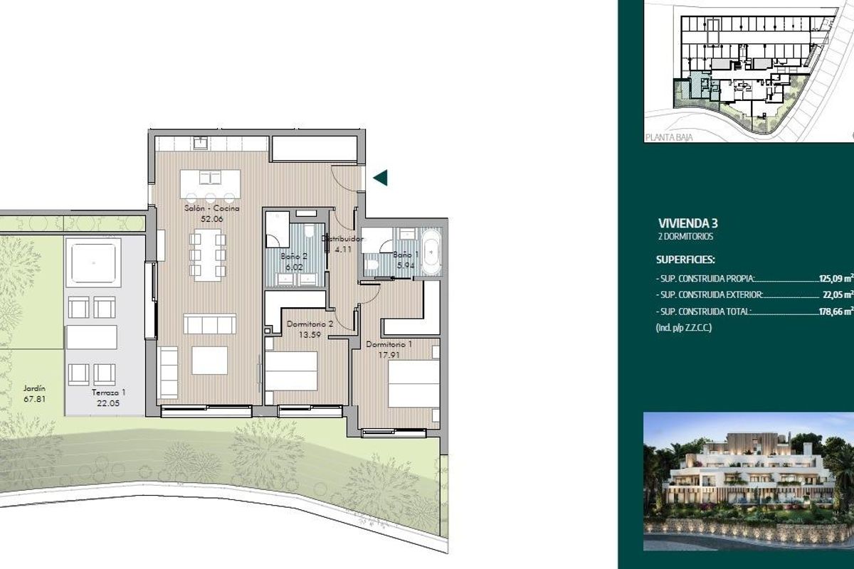 2-Bedroom Ground Floor Apartment in Marbella