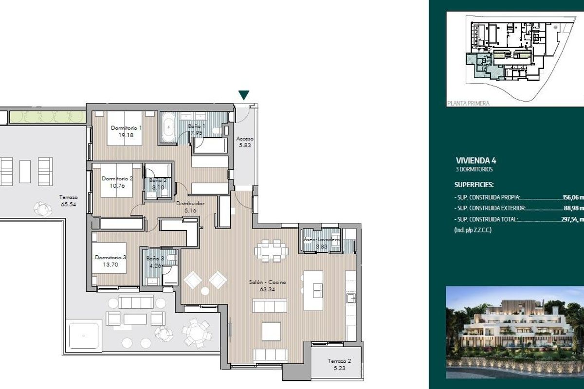 3-Bedroom Apartment in Marbella