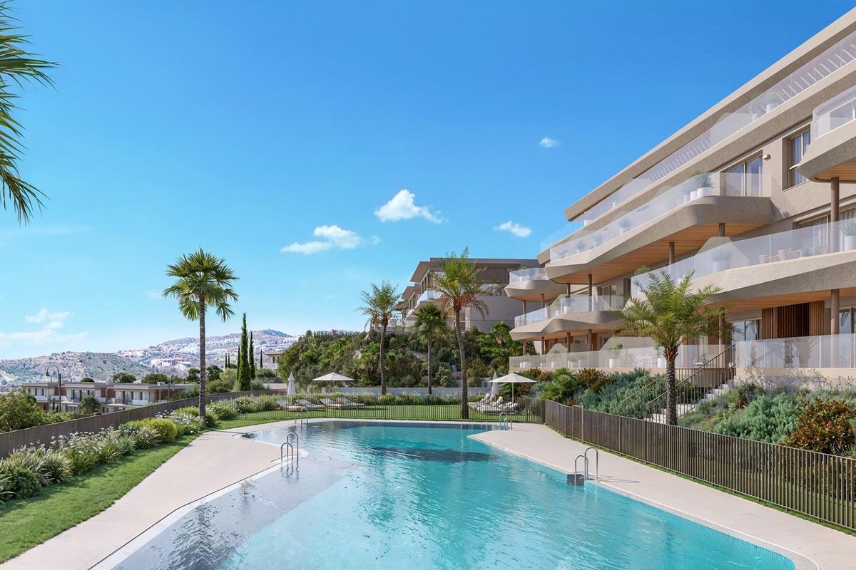 2-bed apartment in Mijas with terrace