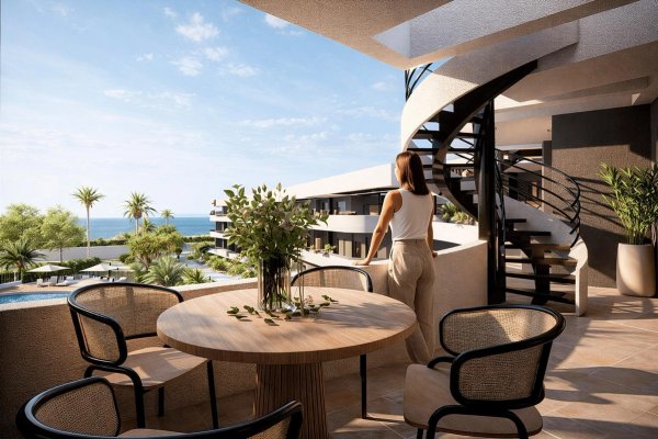 2-Hálószobás Penthouse Los Alcazares Tengerre Néző