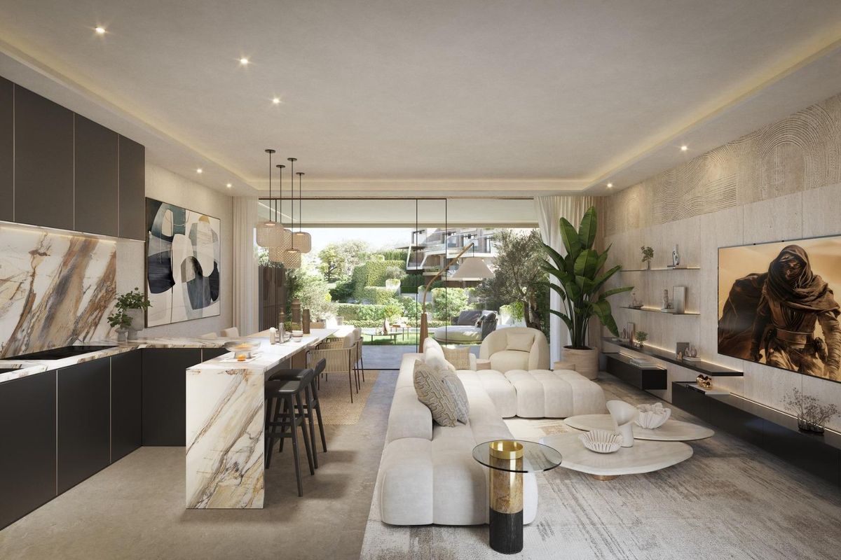 Bathroom in luxury Marbella town house