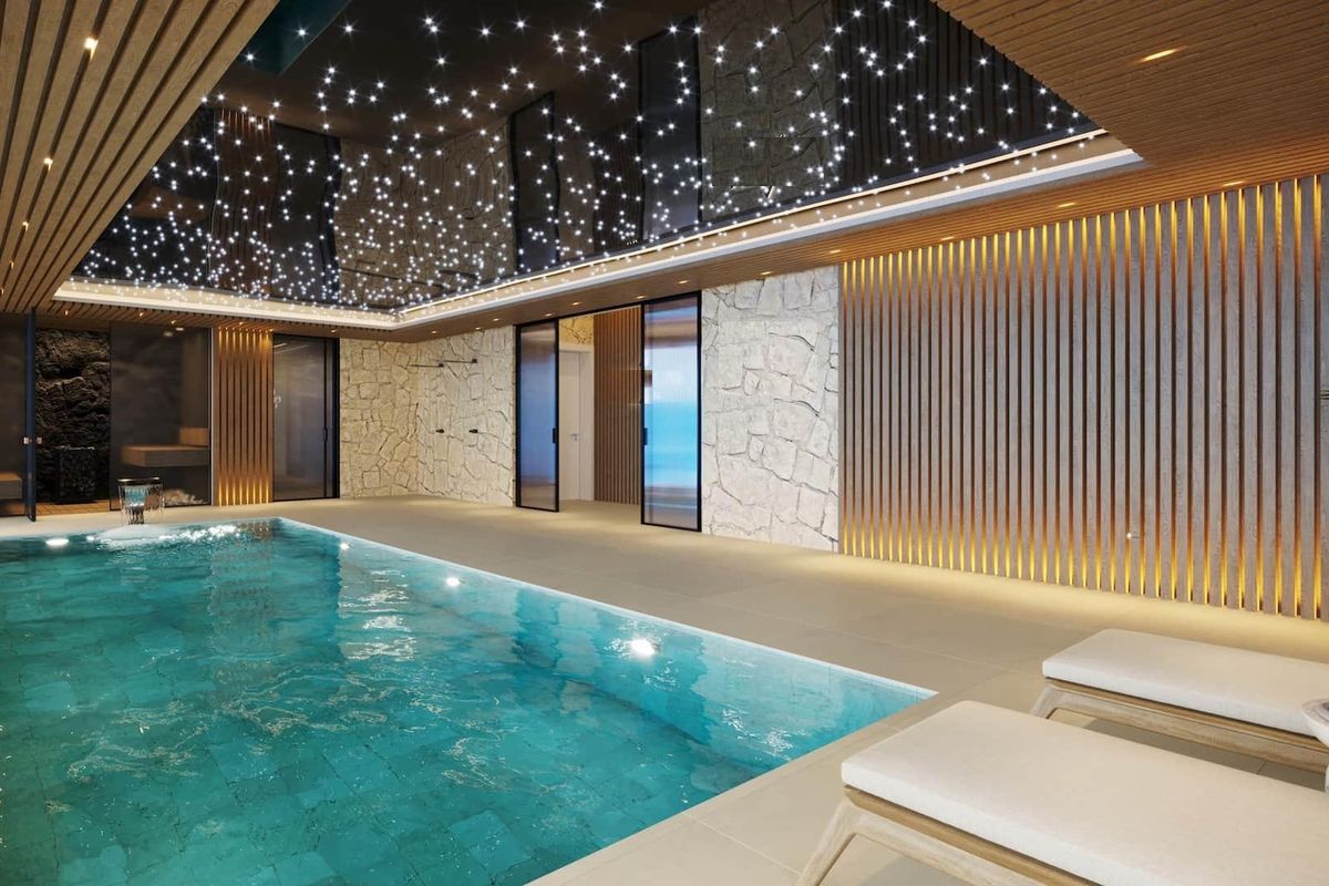 Uitzicht vanaf het terras in Estepona