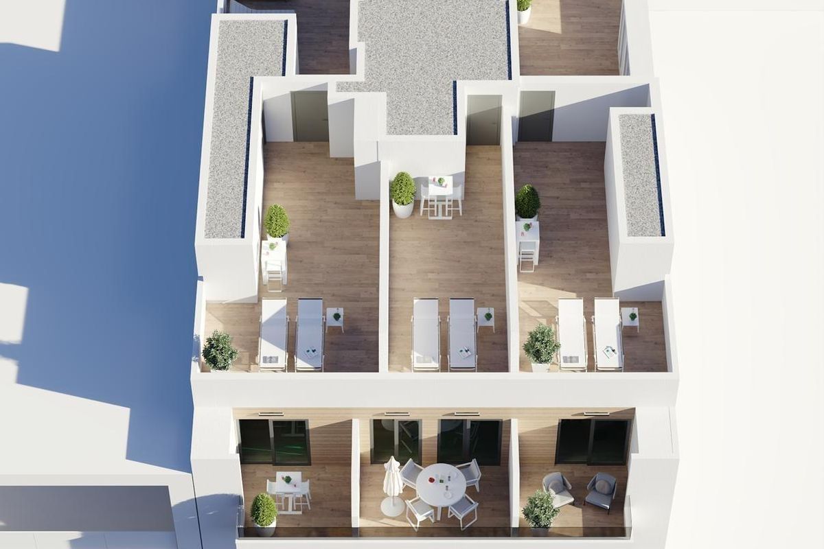 1-Bed Apartment Torrevieja Terrace - Image 12